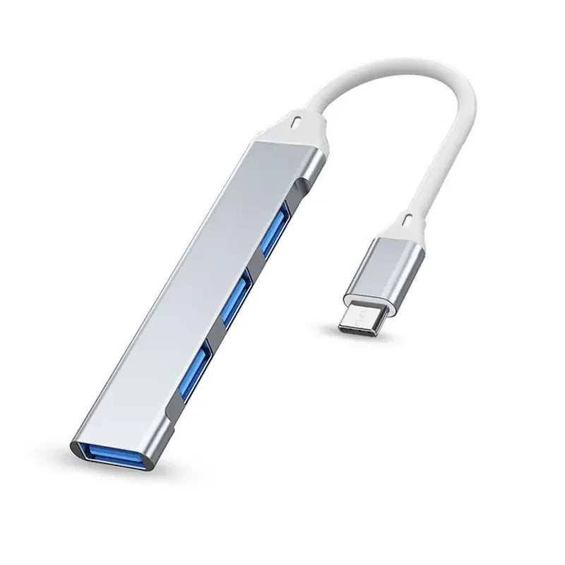 4Port USB 3.0 Hub USB Hub High Speed Type C Splitter 5Gbps for PC Computer Accessories Multiport HUB 4 USB 3.0 2.0 Ports