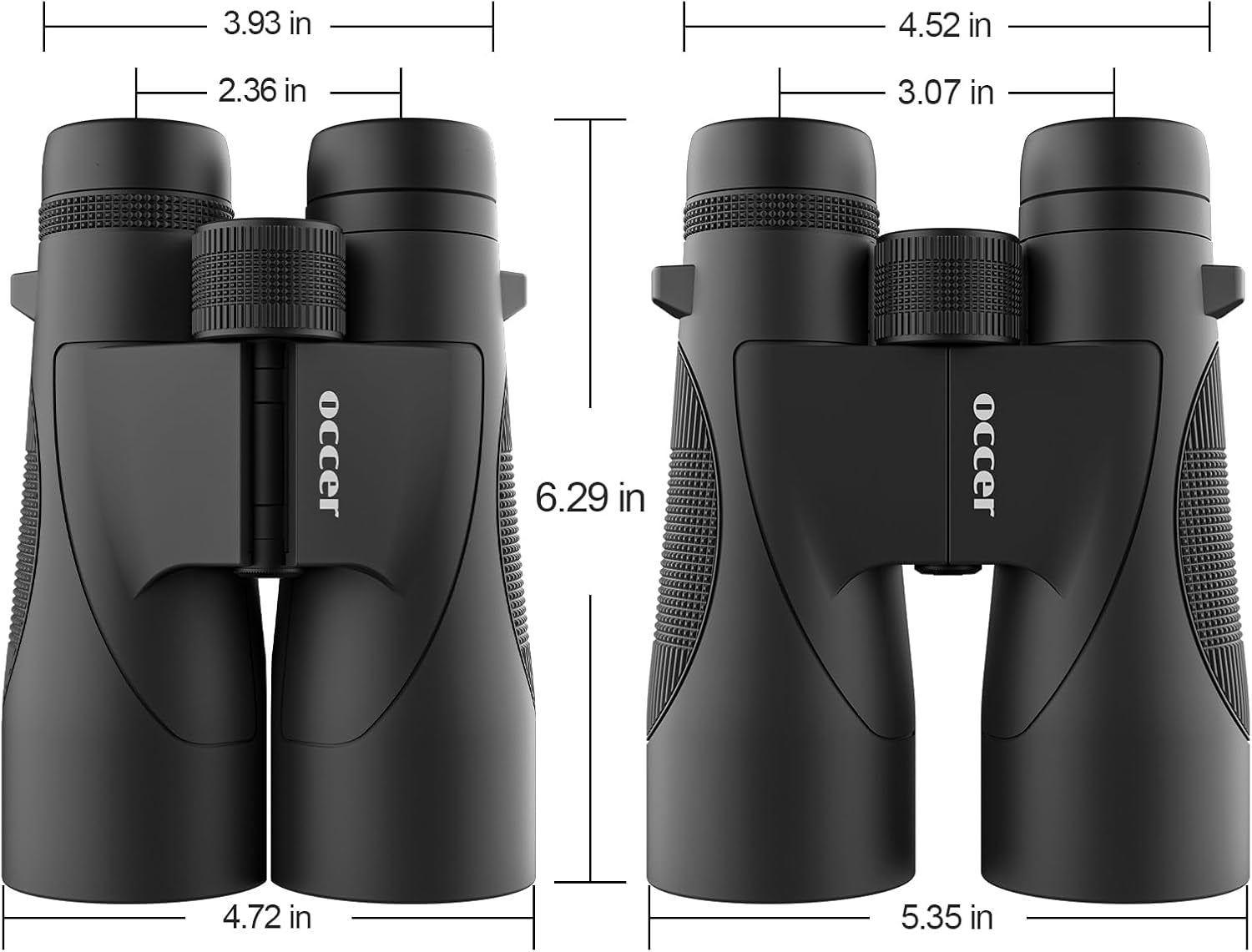 12X50 Binoculars for Adults High Powered - HD Bird Watching Binocular for Hunting with Clear Vision - Easy Focus Binoculars with Long Range for Hiking Travel Cruise Trip Concert Stargazing