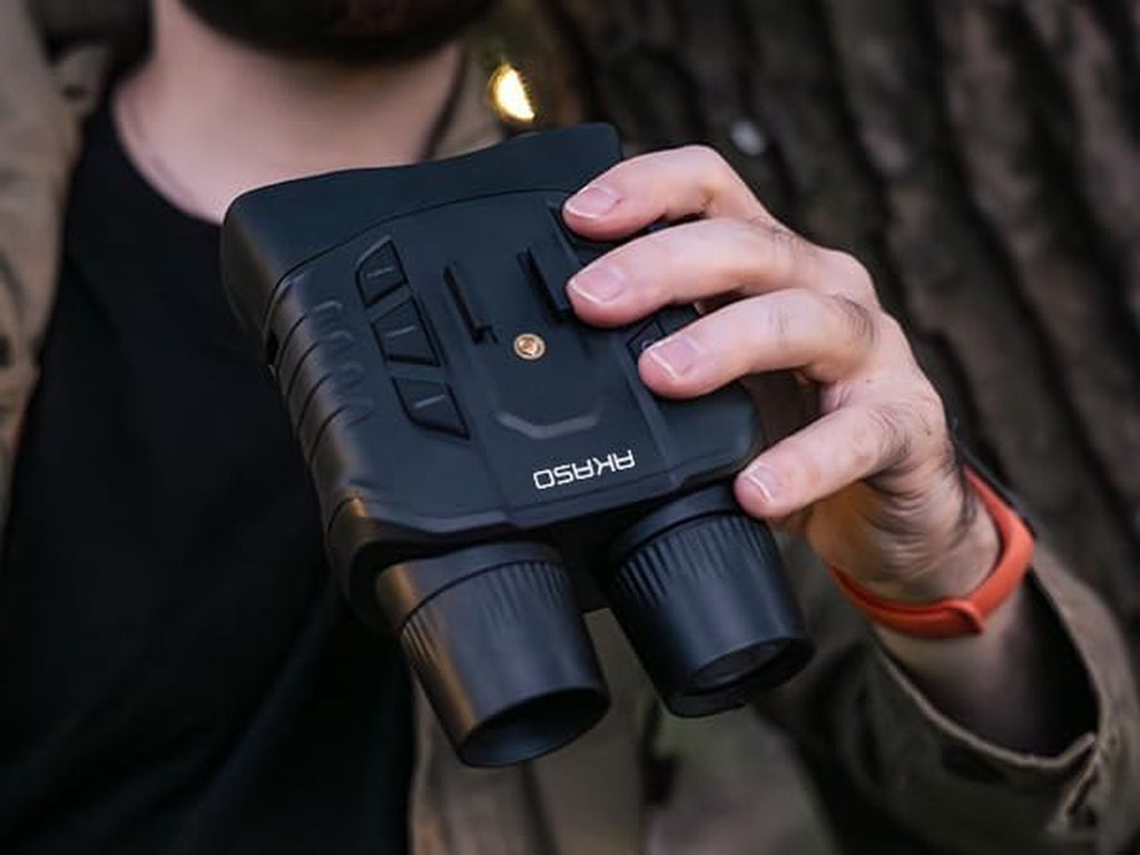 Seemor-200 Night Vision Goggles - 4K Full Color Night Vision Binoculars for Adults, App-Enabled Photo and Video Saving,Ai-Isp 3280FT Viewing Range,16X Digital Zoom for Camping Hiking & Security